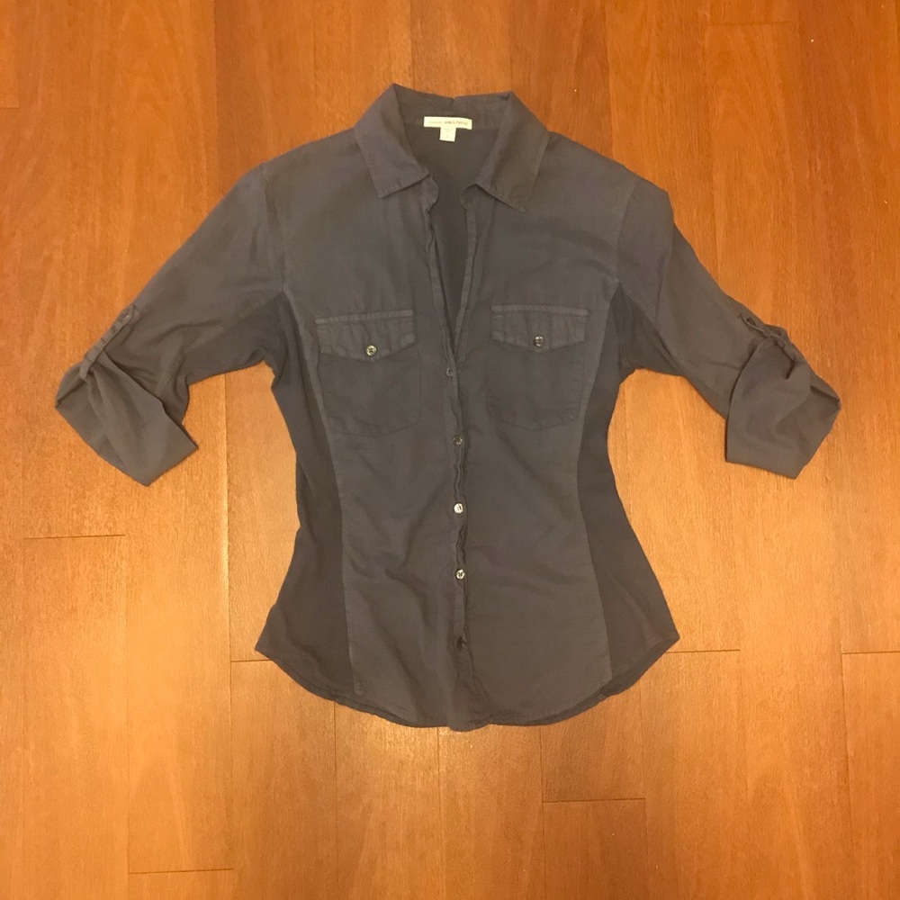 James Perse Button Down Top